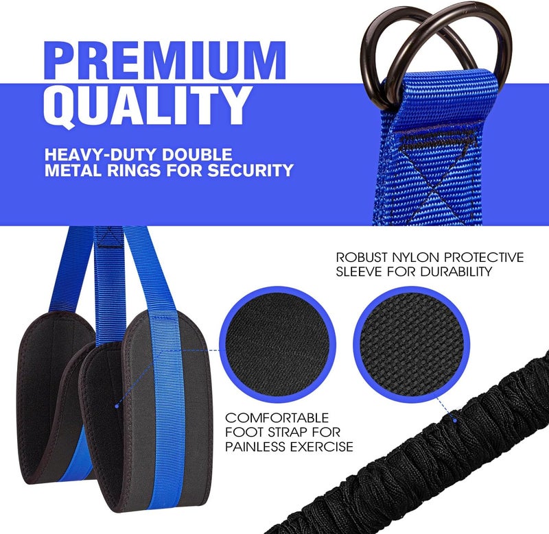 Ayombo Pull Up Assistance Bands, Resistance Bands for Pull Up Bar Workout, Adjustable Heavy Duty Pull Up Assist Equipment with 4 Assistance Bands, Home Gym Fitness Exercise Strength Training - Image 4